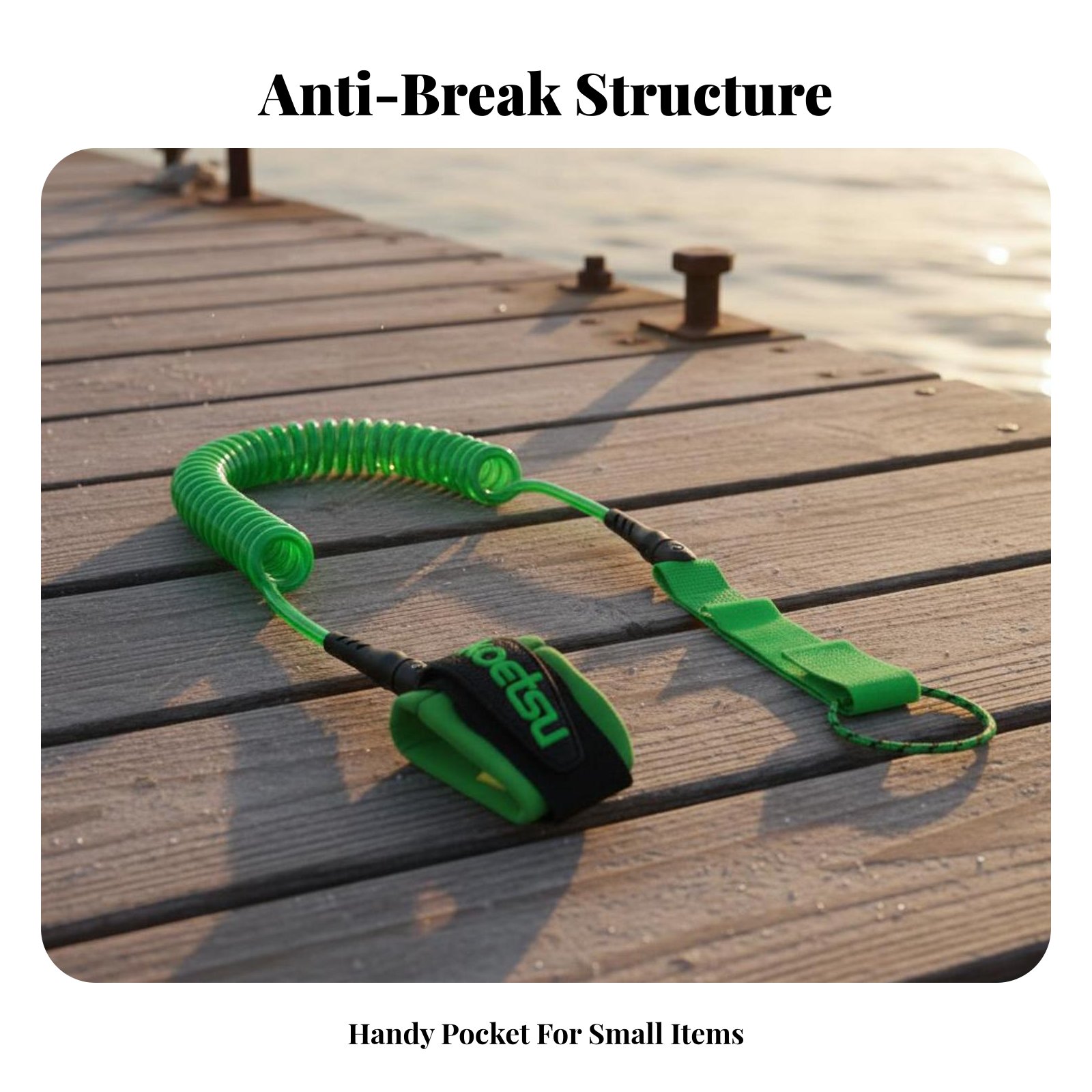 Stand Up Paddle Leash - Поводок для падлборда на лодыжку с