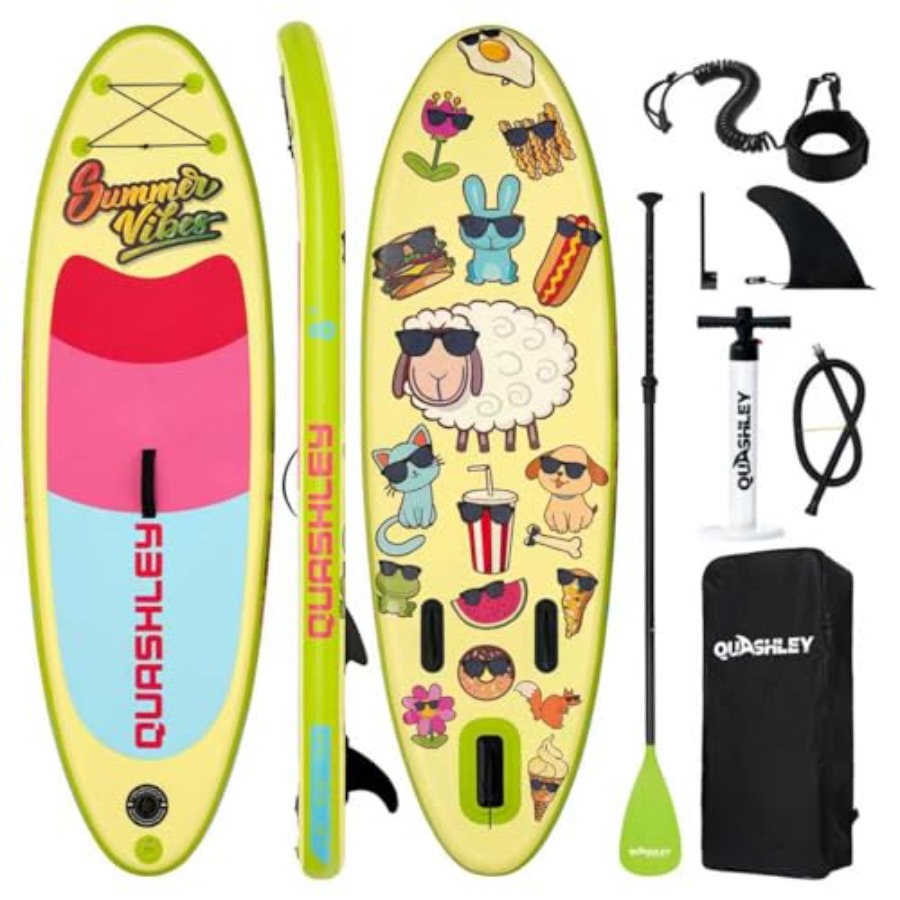 Stand Up Paddle Leash - Надувная доска для сапсерфинга с регулируемым