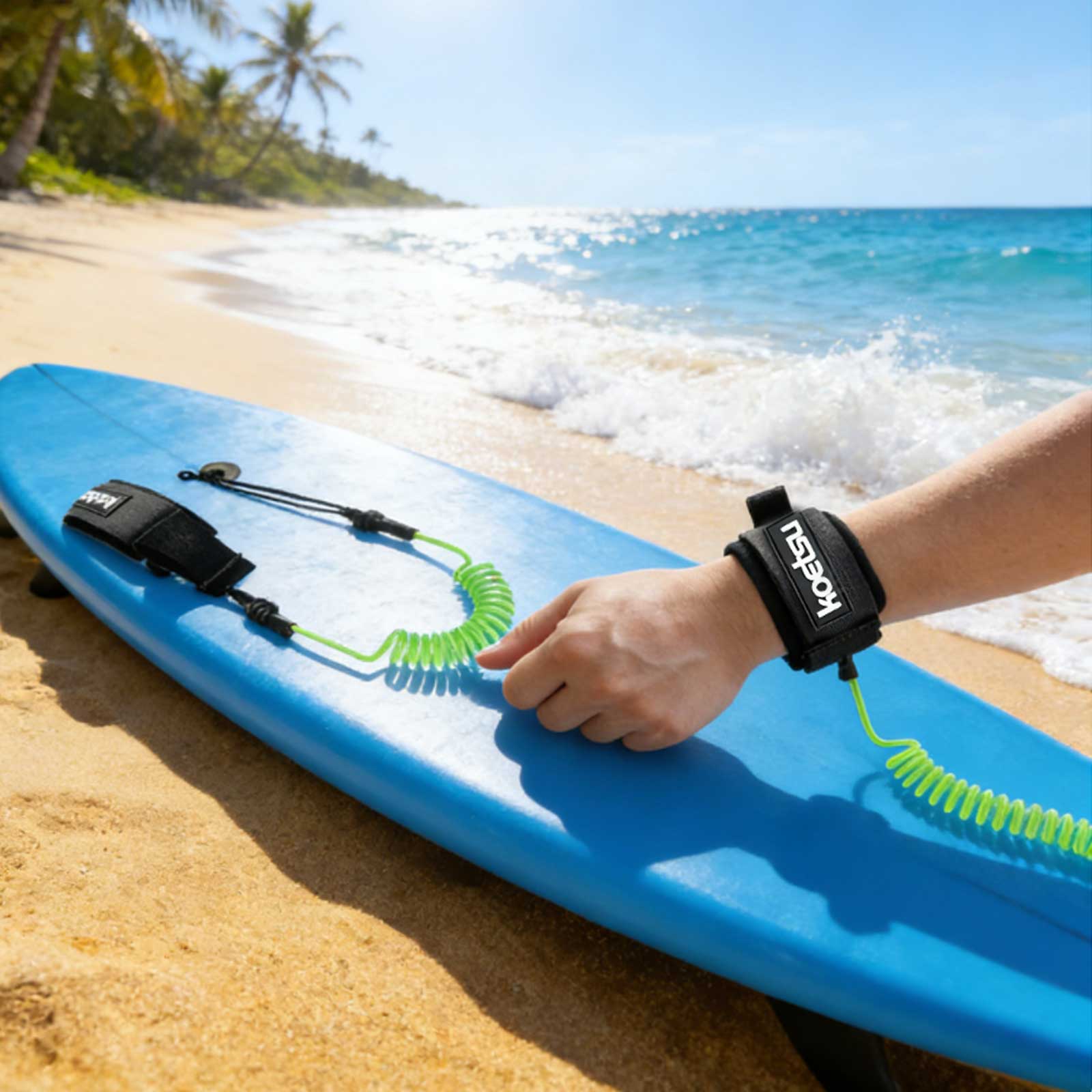 Stand Up Paddle Leash - Ремень-фиксатор для SUP-доски из ТПУ: прочный