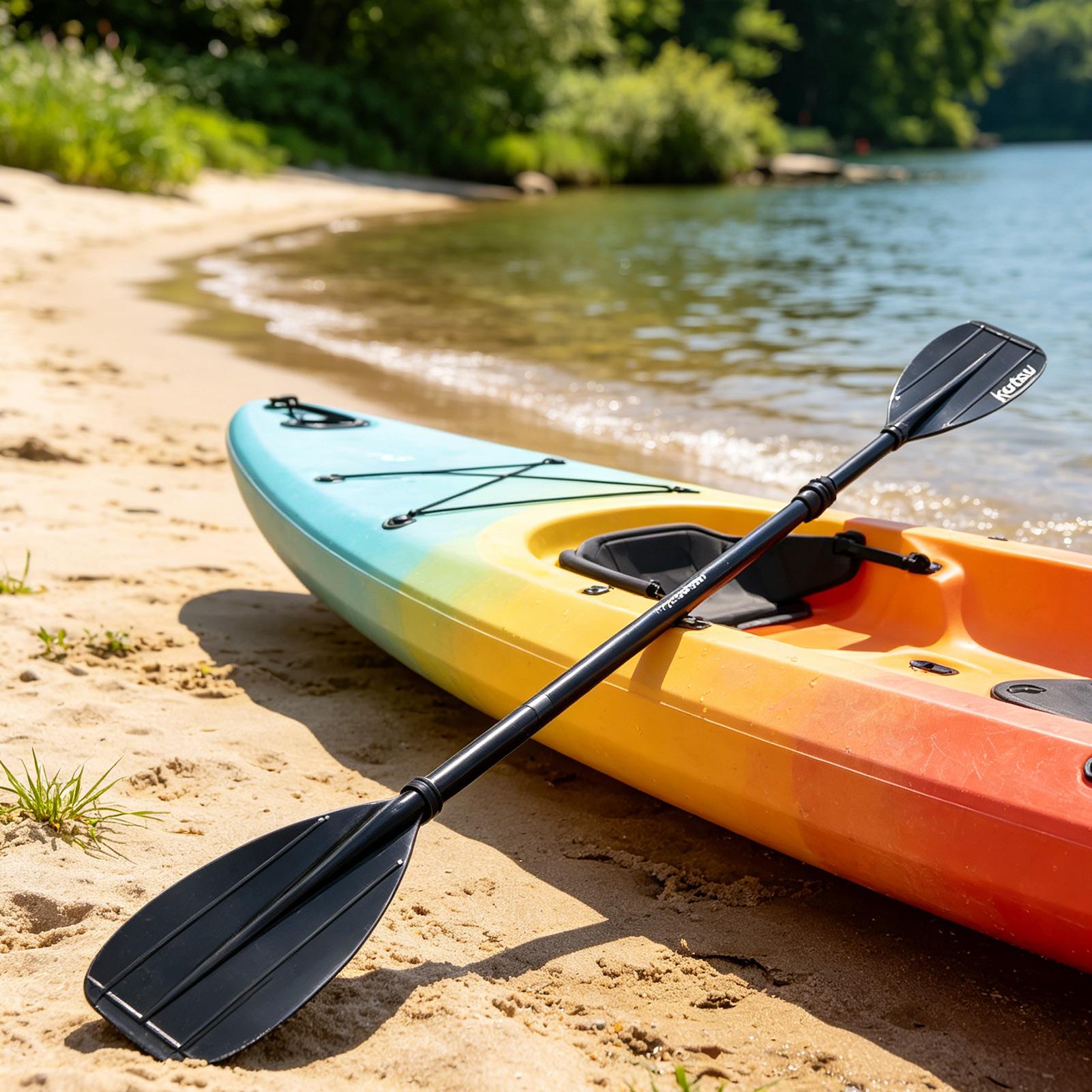 Углепластиковое весло из 2 сек – обзор и цена Kayak Paddle Carbon