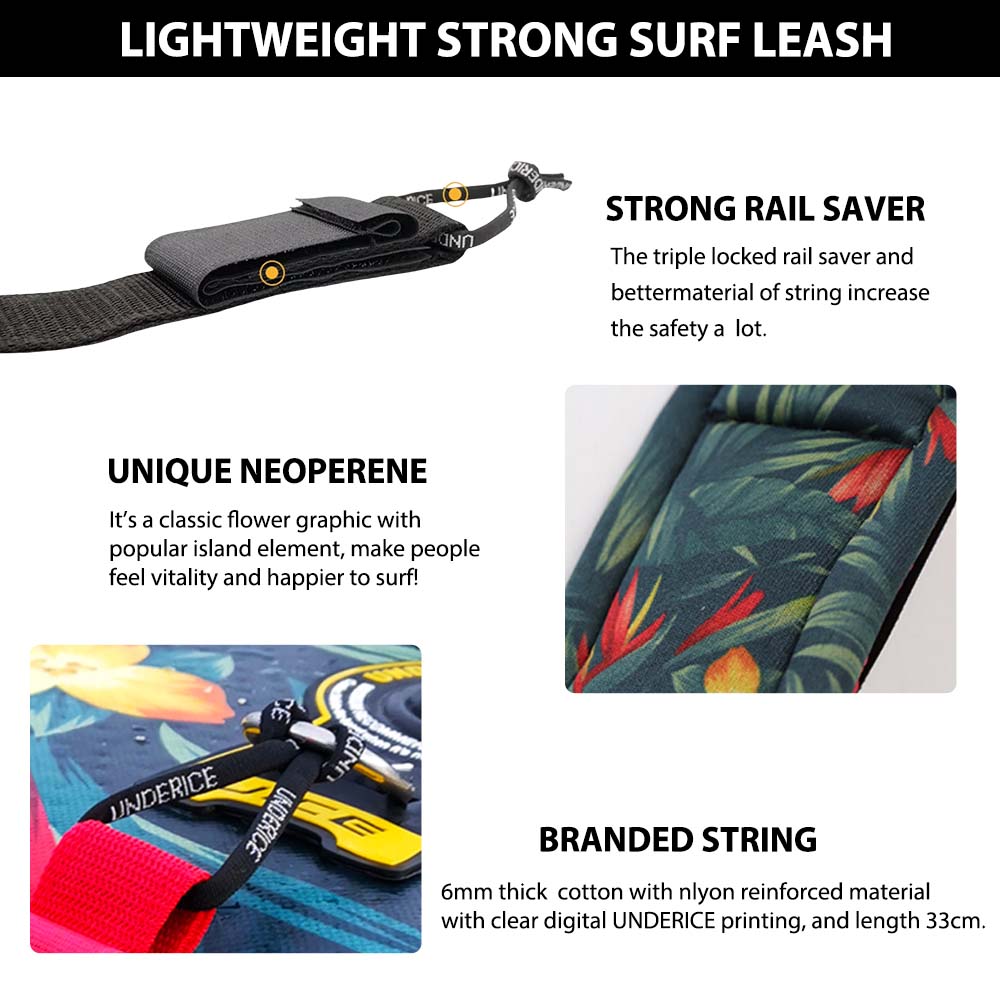 Поводок для SUP-доски 7 мм 10  – обзор и цена Stand Up Paddle Leash