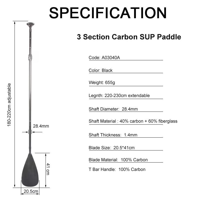 Легкое карбоновое весло для па – обзор и цена Kayak Paddle Carbon